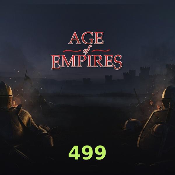 Пополнение Age of Empires Mobile: 499 Апекс коины по ID