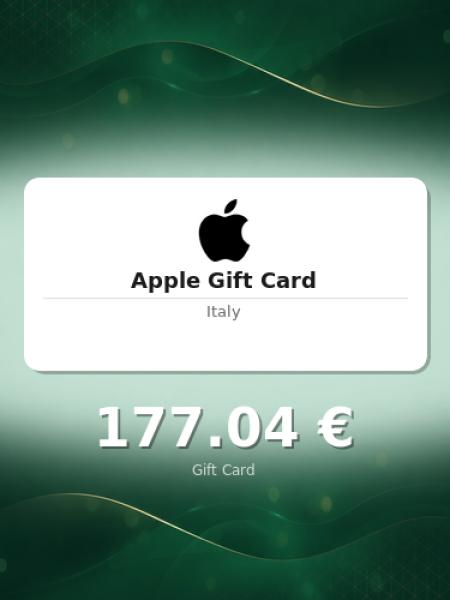 Подарочная карта Apple на 150 евро для Италии