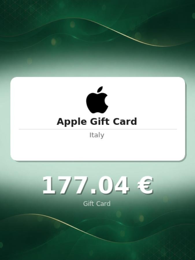 Купить подарочную карту Apple на 150 евро для Италии