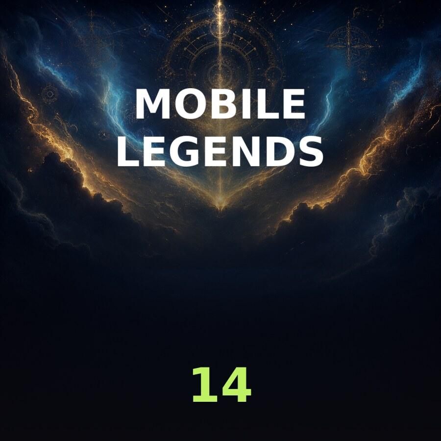 Пополнение Mobile Legends: 14 алмазов по ID (Global, без СНГ)