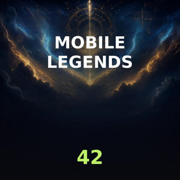Пополнение Mobile Legends: 42 алмаза по ID (Global, без СНГ)