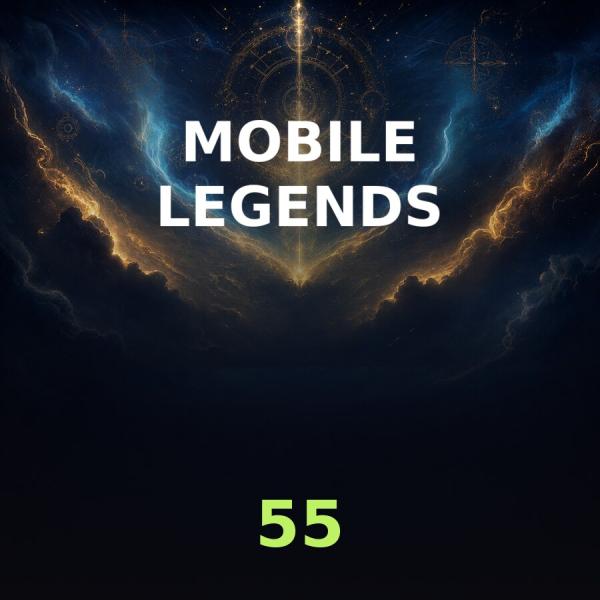 Пополнение Mobile Legends: 50 + 5 алмазов по ID (Global, без СНГ)