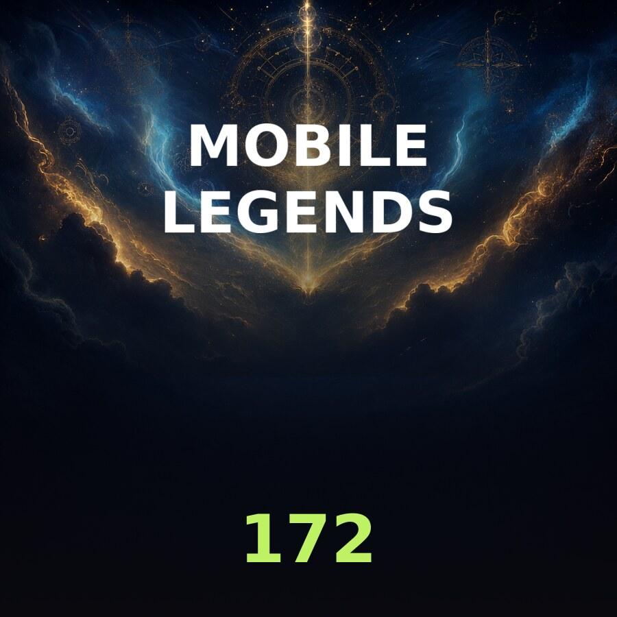 Пополнение Mobile Legends: 156 + 16 алмазов по ID (Global, без СНГ)