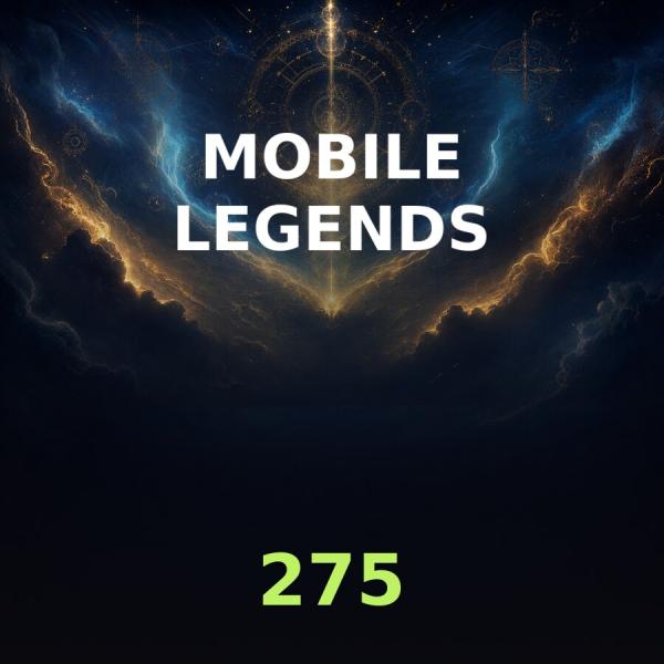 Пополнение Mobile Legends: 250 + 25 алмазов по ID (Global, без СНГ)