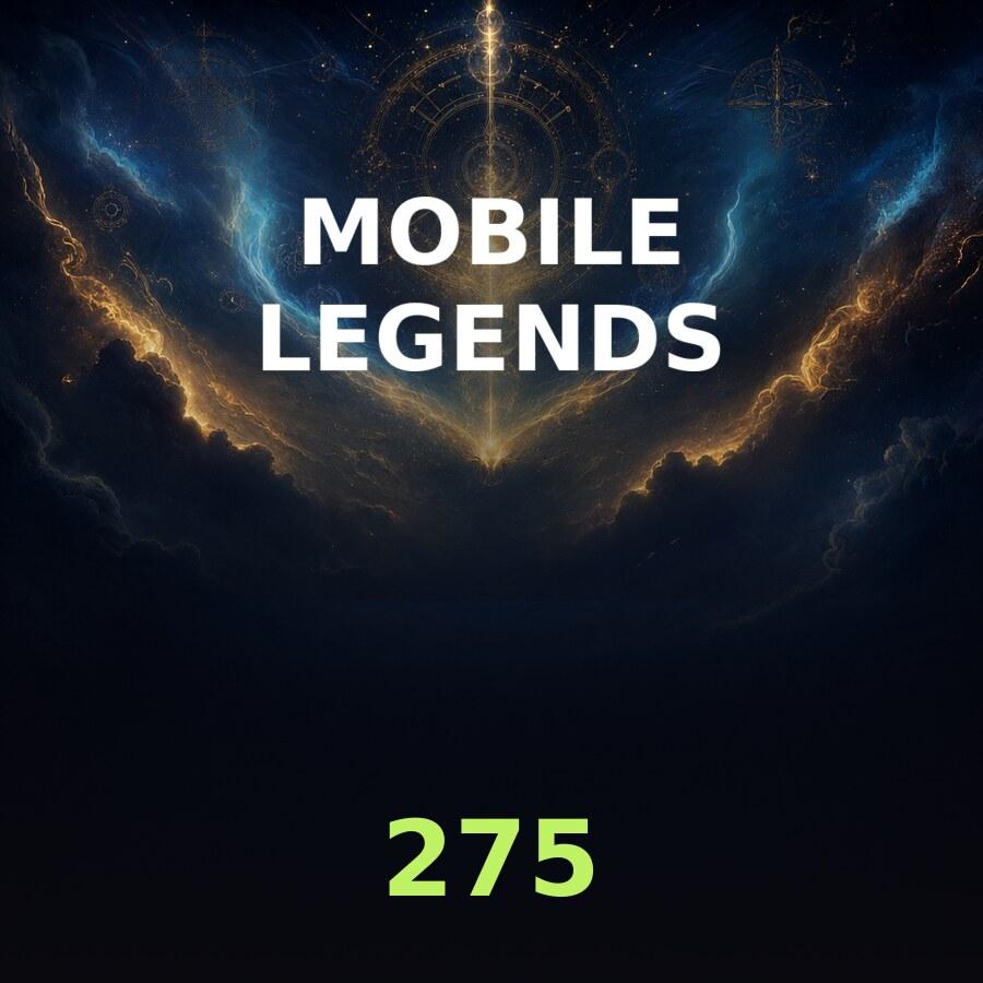 Пополнение Mobile Legends: 250 + 25 алмазов по ID (Global, без СНГ)