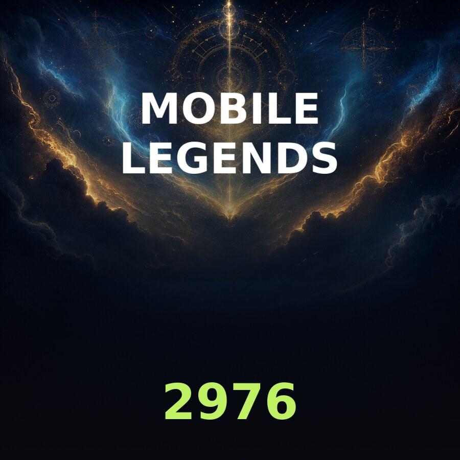 Пополнение Mobile Legends: 2976 алмазов по ID (Global, без СНГ)