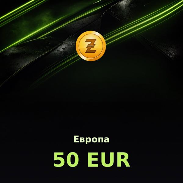 Купить подарочную карту Razer Gold 50 EUR (Европа)