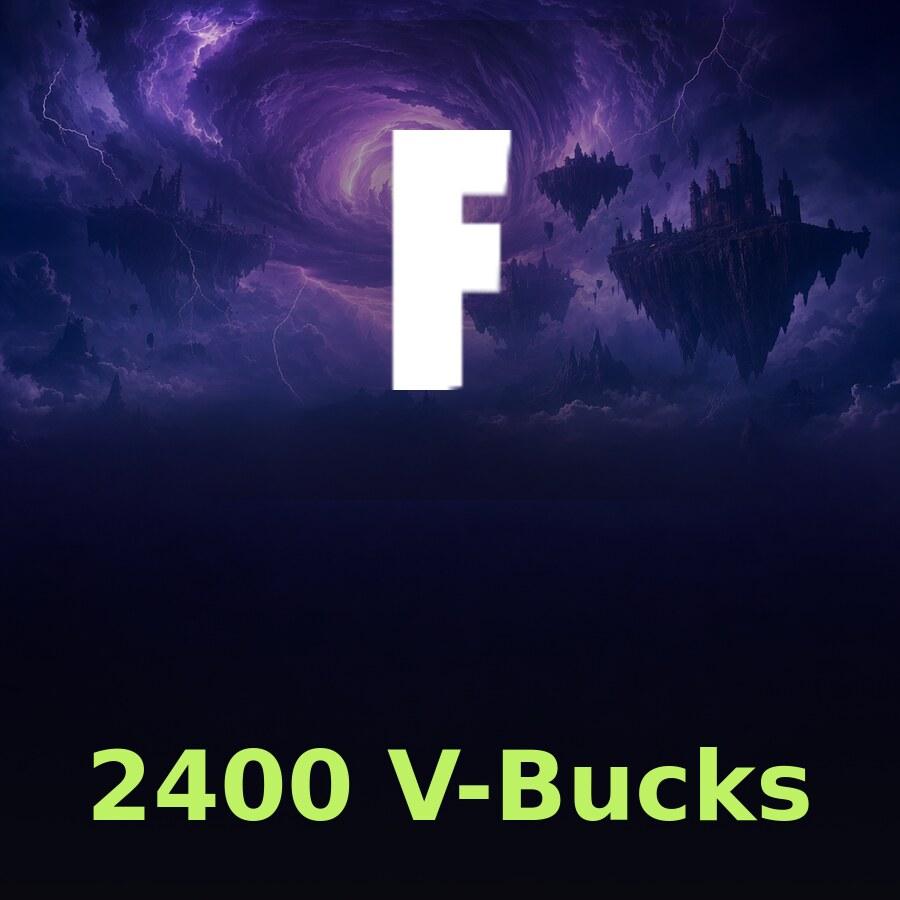 Код Fortnite на 2400 V-Bucks (глобальный)