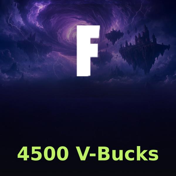 Код Fortnite на 4500 V-Bucks (глобальный)