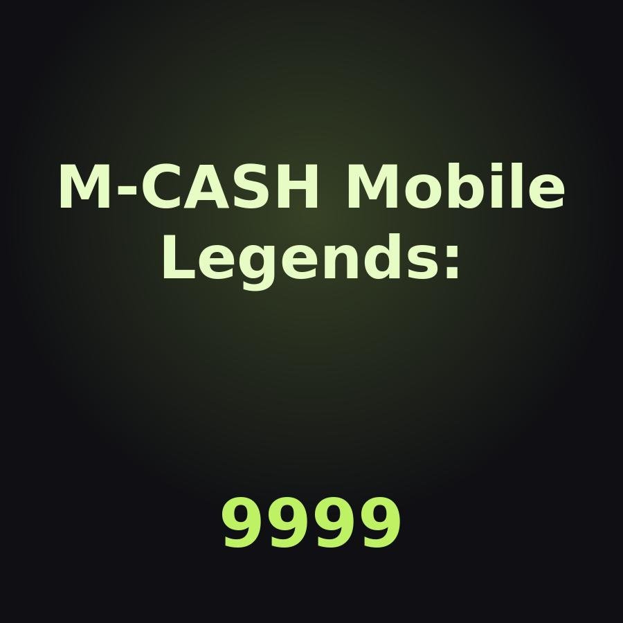 Пополнение Mobile Legends: Adventure: 9999 M-CASH по ID