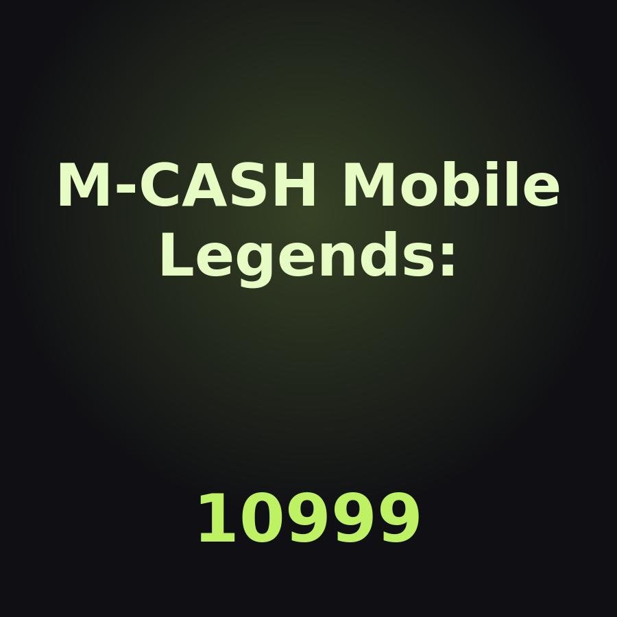 Пополнение Mobile Legends: Adventure: 10999 M-CASH по ID