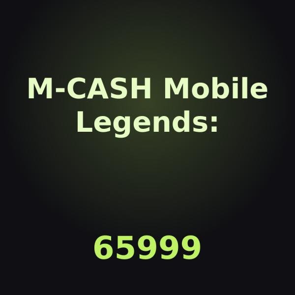 Пополнение Mobile Legends: Adventure: 65999 M-CASH по ID