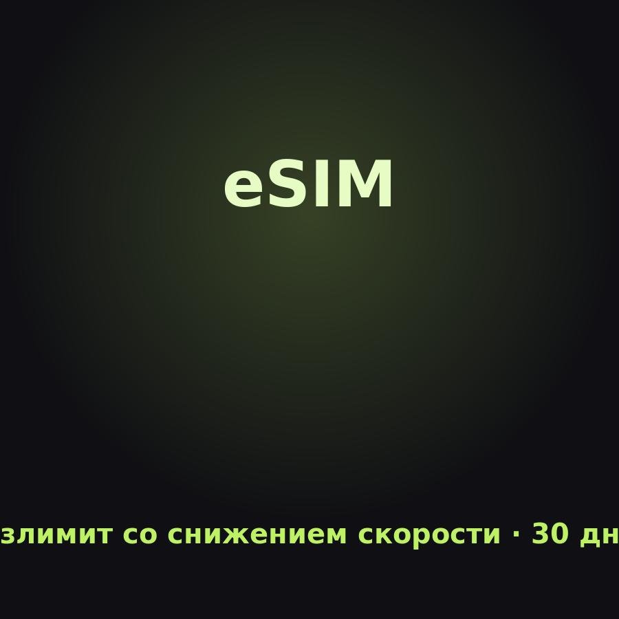 eSIM Австралия и Океания: Безлимит со снижением скорости на 30 дней