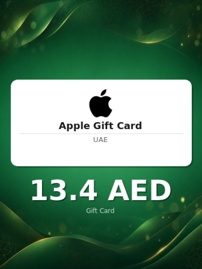 Купить подарочную карту Apple на 50 дирхамов для ОАЭ