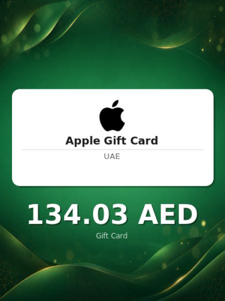 Подарочная карта Apple на 500 дирхамов для ОАЭ