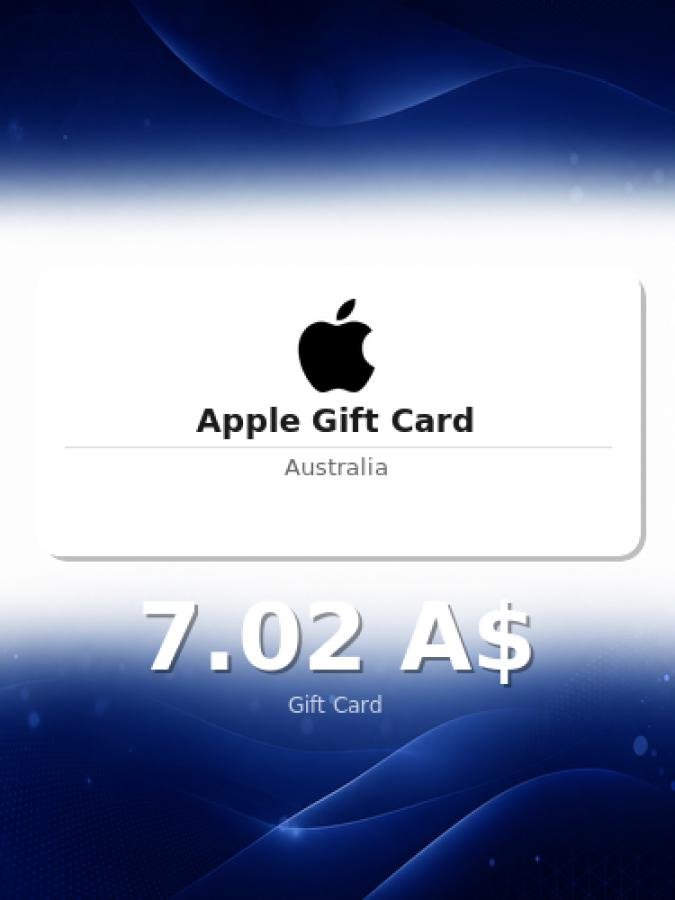 Купить подарочную карту Apple на 10 долларов для Австралии