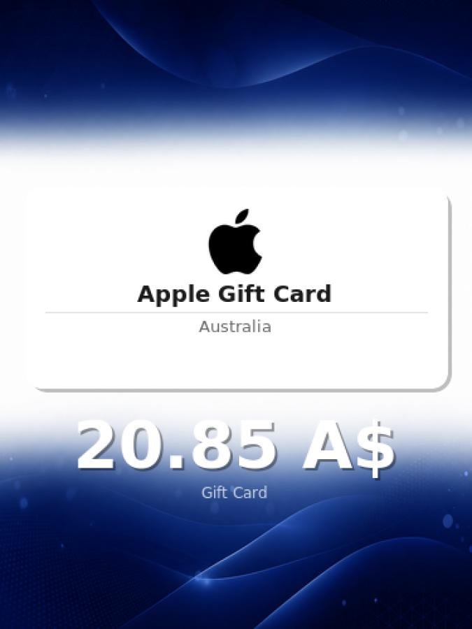 Купить подарочную карту Apple на 30 долларов для Австралии