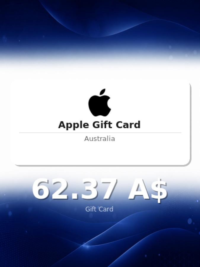 Купить подарочную карту Apple на 95 долларов для Австралии