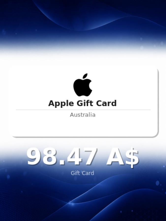 Купить подарочную карту Apple на 150 долларов для Австралии