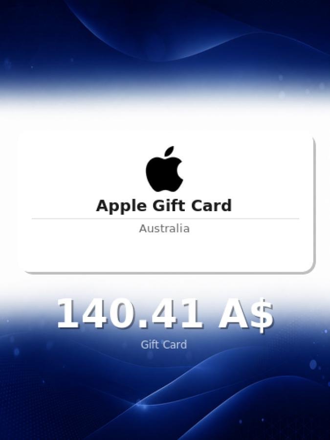 Купить подарочную карту Apple на 200 долларов для Австралии