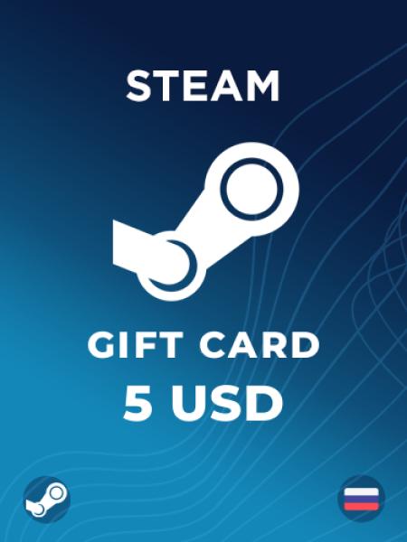 Подарочная карта Steam на 5 USD (Аргентина)