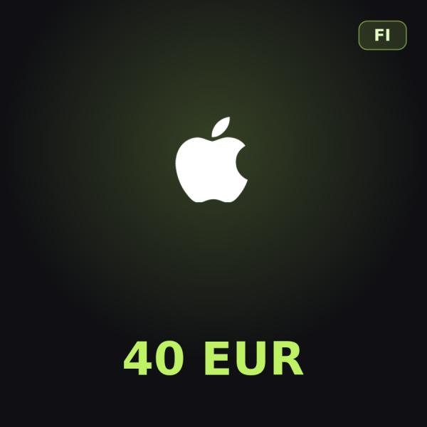 Подарочная карта Apple на 40 евро для Финляндии
