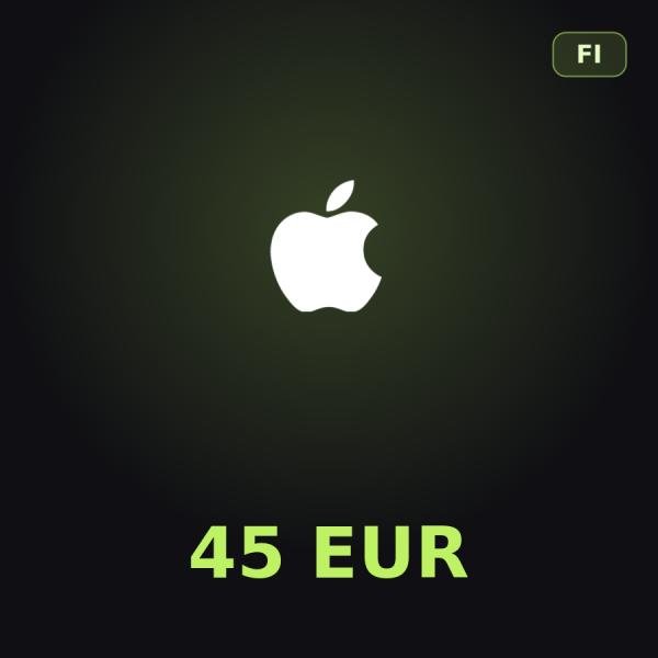Подарочная карта Apple на 45 евро для Финляндии