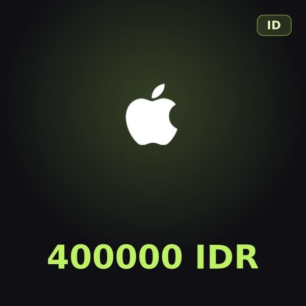 Подарочная карта Apple на 400 000 рупий для Индонезии