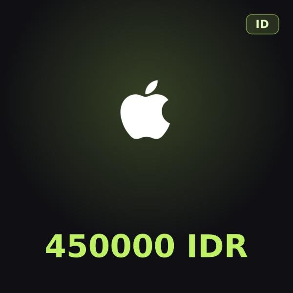 Подарочная карта Apple на 450 000 рупий для Индонезии