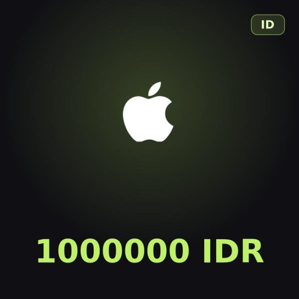 Подарочная карта Apple на 1 000 000 рупий для Индонезии