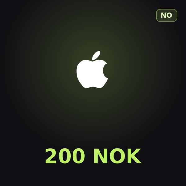 Подарочная карта Apple на 200 крон для Норвегии