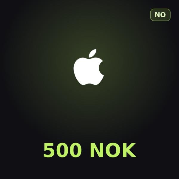 Подарочная карта Apple на 500 крон для Норвегии