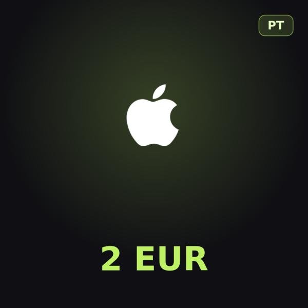 Подарочная карта Apple на 2 евро для Португалии