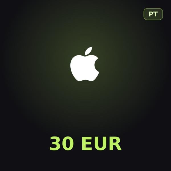 Подарочная карта Apple на 30 евро для Португалии