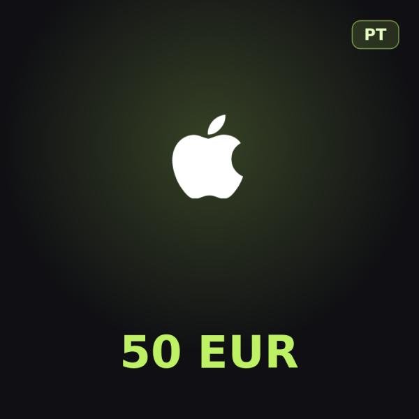 Подарочная карта Apple на 50 евро для Португалии