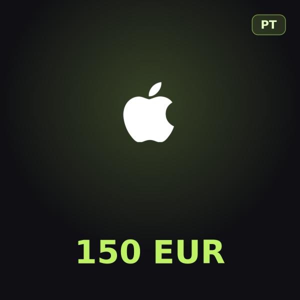 Подарочная карта Apple на 150 евро для Португалии