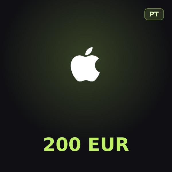 Подарочная карта Apple на 200 евро для Португалии