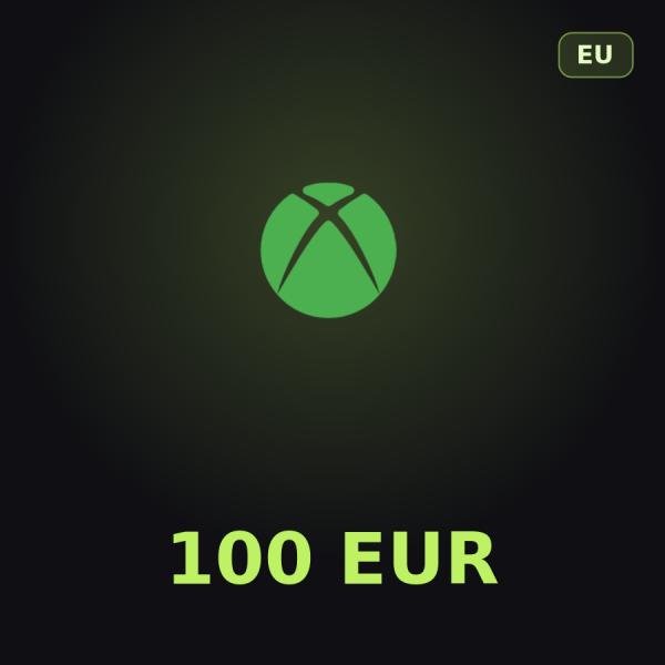Купить подарочную карту Xbox 100 EUR для Европы быстро, выгодно и недорого