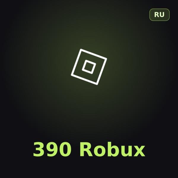 Подарочная карта Roblox на 390 робуксов