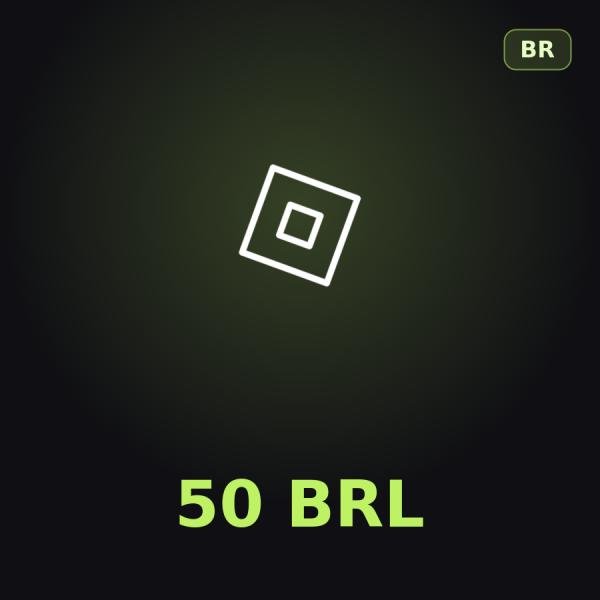 Купить подарочную карту роблокс 50 BRL за рубли: код на email за пару минут