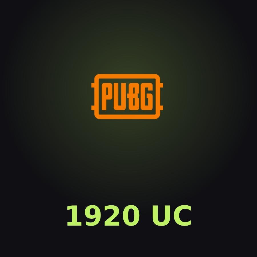 PUBG Mobile 1920 UC