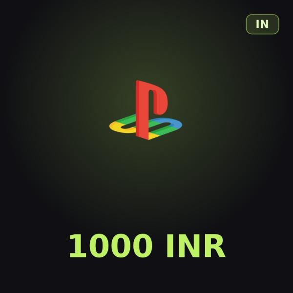 Подарочная карта PSN 1000 INR (Индия)