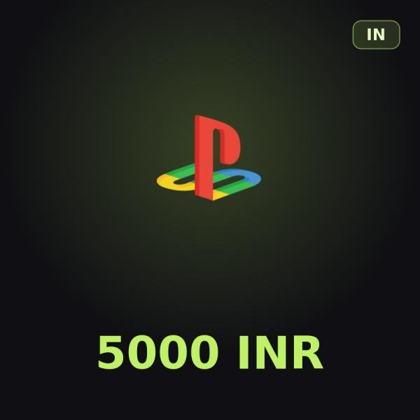 Подарочная карта PSN 5000 INR (Индия)