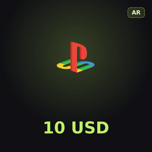 Подарочная карта PSN 10 USD (Аргентина)