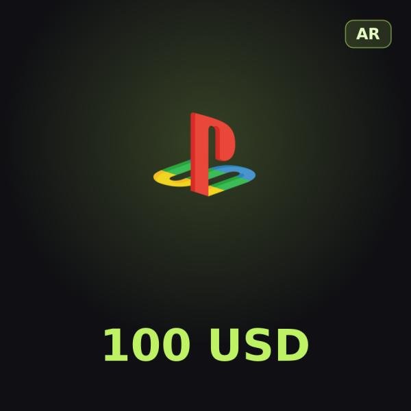 Подарочная карта PSN 100 USD (Аргентина)