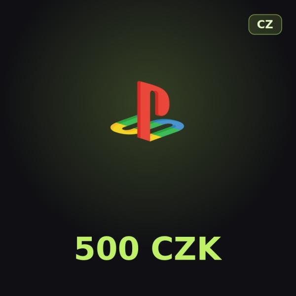 Подарочная карта PSN 500 CZK (Чехия)
