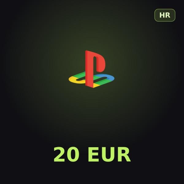 Подарочная карта PSN 20 EUR (Хорватия)