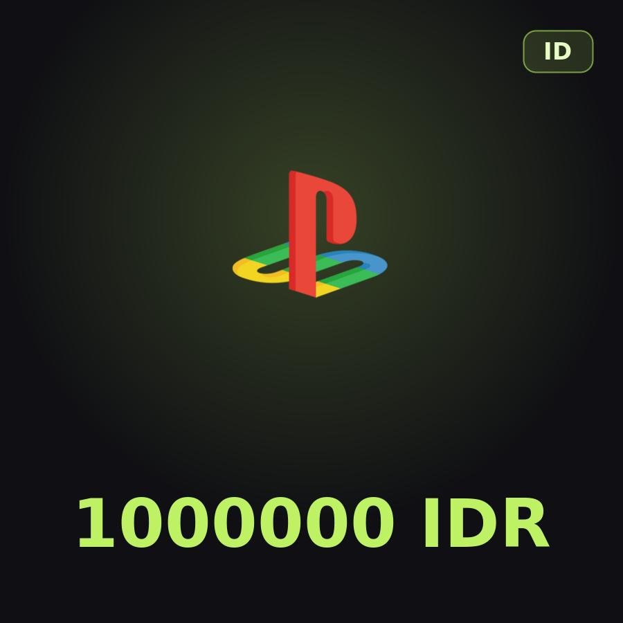 Подарочная карта PSN 1000000 IDR (Индонезия)