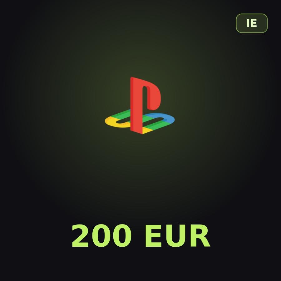 Подарочная карта PSN 200 EUR (Ирландия)