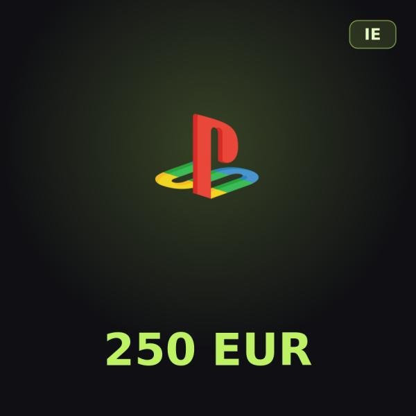 Подарочная карта PSN 250 EUR (Ирландия)